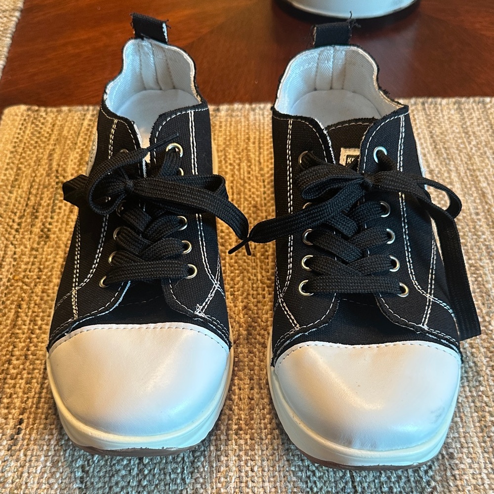 Stylish Black and White Shoes